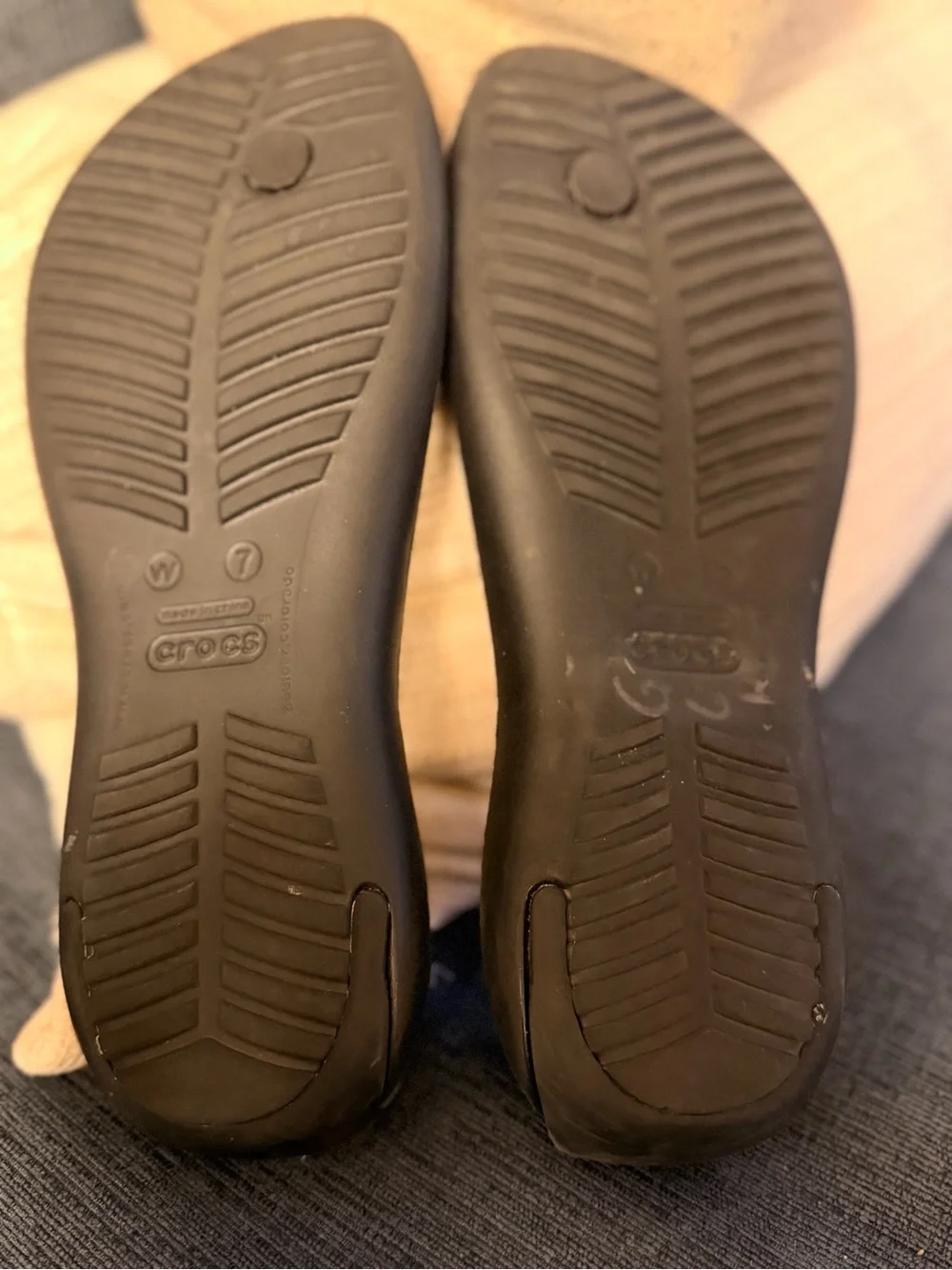 Crocs Women’s Black Sexi-Flip Sandal